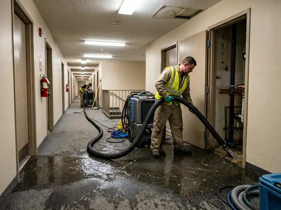 multi-unit-apartment-hallway-f-005 — frequently asked questions, Emergency Burst Pipe Water Extraction & Removal in Coeur d'…